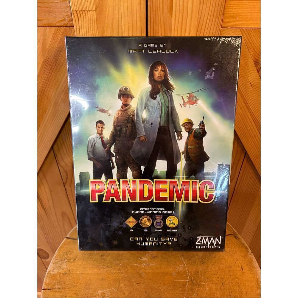 Pandemic Board Game Z-Man Games sealed (7680)